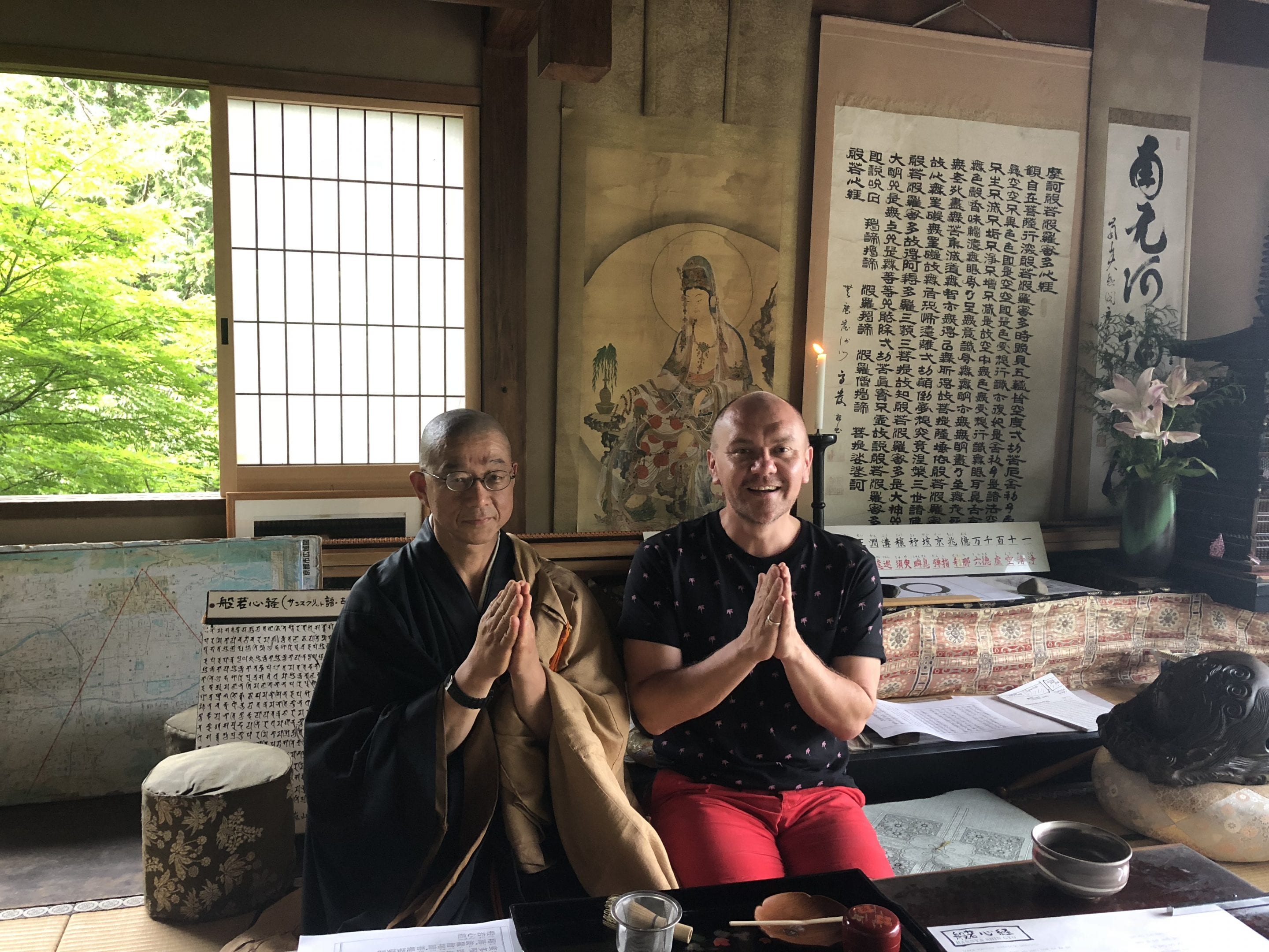 Tea With A Monk In Kyoto Emma Whiting Travel